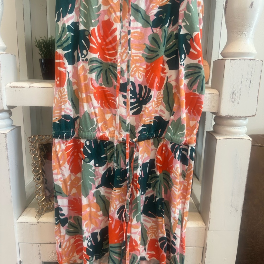 Serra Multicolor Tropical Jumpsuit